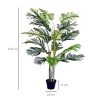 outsunny-planta-artificiala-cu-19-frunze-de-palmier-in-ghiveci-150-cm-inaltime