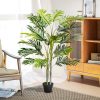 outsunny-planta-artificiala-cu-19-frunze-de-palmier-in-ghiveci-150-cm-inaltime