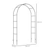 outsunny-arcada-de-gradina-pentru-plante-cataratoare-negru-140-x-40-x-240-cm