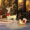 outsunny-decoratiune-cu-ren-si-sanie-iluminate-cu-leduri-50cm-x-29cm-x-42cm