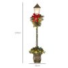 outsunny-lanterna-de-craciun-cu-leduri-conuri-si-inaltime-de-150-cm