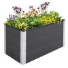 outsunny-strat-ridicat-jardiniera-gri-din-wpc-si-aluminiu-100-x-50-x-50-cm