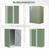 outsunny-magazie-de-gradina-depozitare-unelte-otel-verde-142-x-84-x-189-cm