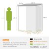outsunny-magazie-de-gradina-depozit-pentru-unelte-otel-maro-161-x-94-x-196-cm