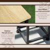outsunny-set-suporturi-pentru-flori-3-bucati-otel-si-lemn