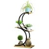 outsunny-etajera-pentru-flori-in-forma-de-s-cu-4-niveluri-suport-pentru-plante-cu-cadru