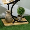outsunny-etajera-pentru-flori-in-forma-de-s-cu-4-niveluri-suport-pentru-plante-cu-cadru