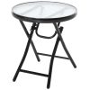 outsunny-masa-de-gradina-rotunda-otel-cu-blat-din-sticla-negru-45cm
