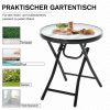 outsunny-masa-de-gradina-rotunda-otel-cu-blat-din-sticla-negru-45cm