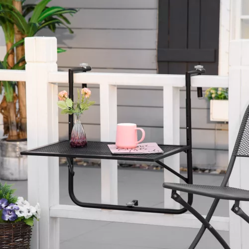outsunny-masa-de-gradina-suspendata-pentru-gard-inaltime-reglabila-metal-negru