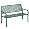 outsunny-banca-de-gradina-pentru-2-persoane-cu-spatar-si-cotiere-din-otel-model-floral-max-1