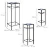 outsunny-suport-pentru-flori-set-de-3-piese-etajera-metalica-pentru-flori