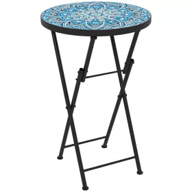 outsunny-masa-de-gradina-rotunda-otel-blat-cu-model-mozaic-negru-35-cm