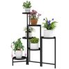 outsunny-suport-pentru-flori-6-niveluri-metalic-80-cm-inaltime-negru
