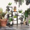 outsunny-suport-pentru-flori-6-niveluri-metalic-80-cm-inaltime-negru
