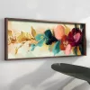Pictură decorativă MDF, cu ramă, flori, 120 x 40 x 3.5 cm