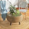 outsunny-masa-de-gradina-rotunda-din-ratan-cu-blat-de-sticla-maro-75-x-42-cm
