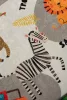 Covor pentru copii, safari, 100 x 160 x 10 cm