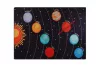 Covor pentru cameră de copii, galaxie, 100 x 160 cm