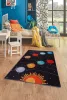 Covor pentru cameră de copii, galaxie, 100 x 160 cm