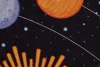 Covor pentru cameră de copii, galaxie, 140 x 190 cm