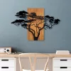 Accesoriu decorativ din lemn, lemn de acacia, 90 x 58 cm