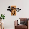 Accesoriu decorativ din lemn, lemn de acacia, 90 x 58 cm