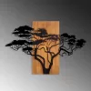Accesoriu decorativ din lemn, lemn de acacia, 90 x 58 cm
