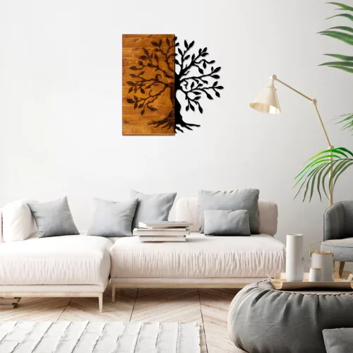 Accesoriu decorativ din lemn, lemn de acacia, 58 x 58 cm