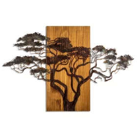 Accesoriu decorativ din lemn, lemn de acacia, 90 x 3 x 58 cm