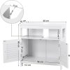 vasagle-sifonier-de-baie-sub-chiuveta-cu-raft-deschis-alb-60x30x60cm