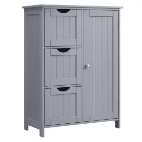 vasagle-sifonier-baie-cu-usi-si-3-sertare-gri-60x30x81cm
