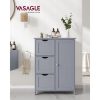 vasagle-sifonier-baie-cu-usi-si-3-sertare-gri-60x30x81cm