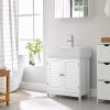 vasagle-dulap-baie-sub-chiuveta-cu-doua-usi-alb-mat-60x30x60cm