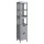 vasagle-dulap-baie-vertical-2-sertare-rafturi-gri-30x30x141cm
