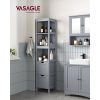 vasagle-dulap-baie-vertical-2-sertare-rafturi-gri-30x30x141cm