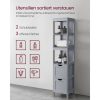 vasagle-dulap-baie-vertical-2-sertare-rafturi-gri-30x30x141cm