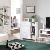 vasagle-sifonier-baie-cu-sertar-doua-usi-in-stil-scandinav-alb-mat-75x30x80cm