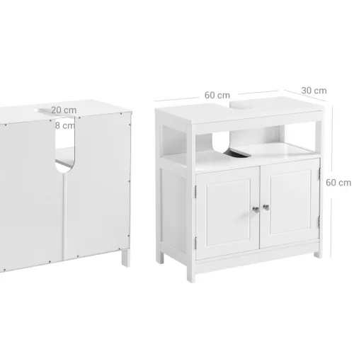 vasagle-dulap-baie-sub-chiuveta-cu-doua-usi-in-stil-scandinav-alb-mat-60x30x60cm
