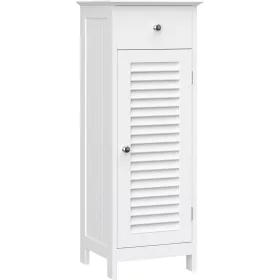 vasagle-sifonier-baie-cu-usa-si-sertar-alb-32x30x87cm
