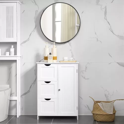 vasagle-dulap-baie-cu-3-sertare-60x30x81cm-alb