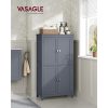vasagle-sifonier-baie-dulap-de-depozitare-cu-patru-usi-gri-60x30x110cm
