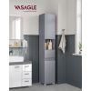 vasagle-dulap-ingust-pentru-baie-cu-sertar-rafturi-reglabile-gri-30-x-30-x-170-cm