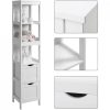 vasagle-dulap-de-depozitare-inalt-dulap-baie-alb-30x30x141cm