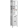 vasagle-dulap-de-depozitare-inalt-dulap-baie-alb-30x30x141cm