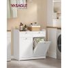 vasagle-dulap-pentru-baie-cu-2-cosuri-de-rufe-2-sertare-alb-nor-40-x-79-x-80-cm