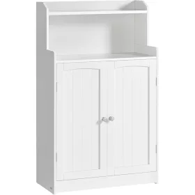 vasagle-dulap-baie-2-usi-2-rafturi-reglabile-alb-nor-de-ceata-30-x-60-x-100-cm