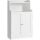 vasagle-dulap-baie-2-usi-2-rafturi-reglabile-alb-nor-de-ceata-30-x-60-x-100-cm