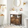 vasagle-sifonier-baie-sub-chiuveta-cu-raft-deschis-maro-rustic-60x30x60cm