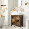 vasagle-cabinet-sub-chiuveta-baie-rustic-maro-60x30x60cm